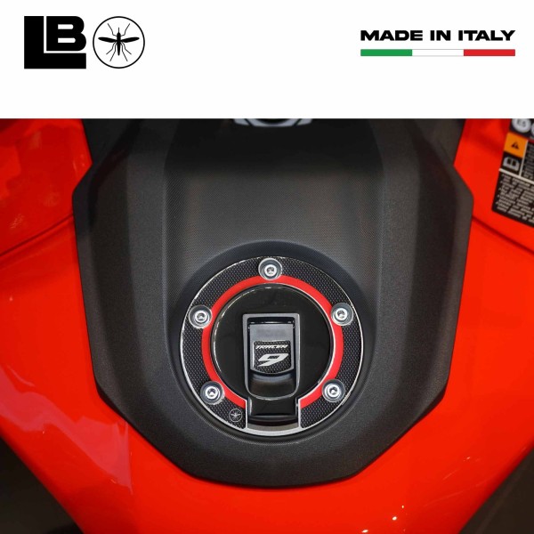 Adesivo 3D Protezione Tappo Serbatoio moto compatibile con Yamaha Tracer 9 2025