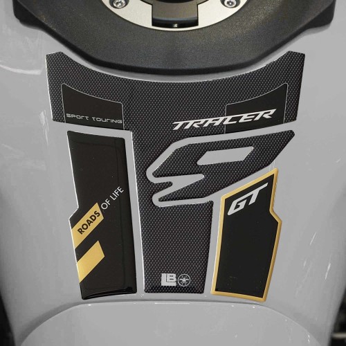 Adesivo 3D Paraserbatoio Protezione moto compatibile con Yamaha Tracer 9 GT 2025
