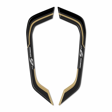 Adesivi 3D Protezioni Maniglie moto compatibili con Yamaha Tracer 9 GT 2025