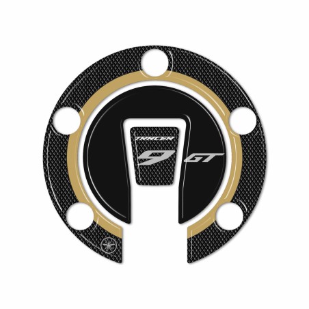 Adesivo 3D Tappo Keyless Serbatoio moto compatibile con Yamaha Tracer 9 GT 2025