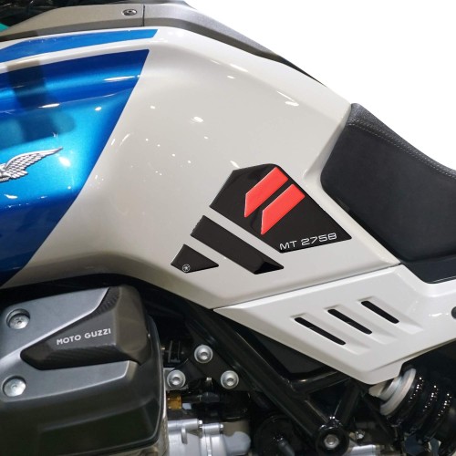 Side Protectors Stickers compatible with Moto Guzzi Stelvio Duecento Tributo