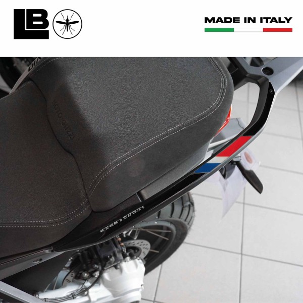 Handlebar protector stickers compatible with Moto Guzzi Stelvio Duecento Tributo