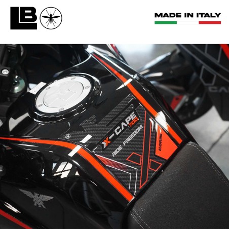 3D Klebetankschutz kompatibel mit Moto Morini X-Cape 700 2025