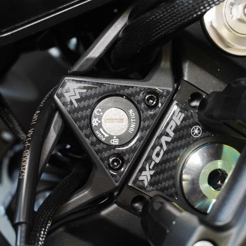 Sticker 3D Protection de la zone des touches compatible avec Moto Morini X-Cape 700 2025
