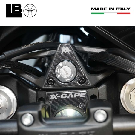Sticker 3D Protection de la zone des touches compatible avec Moto Morini X-Cape 700 2025
