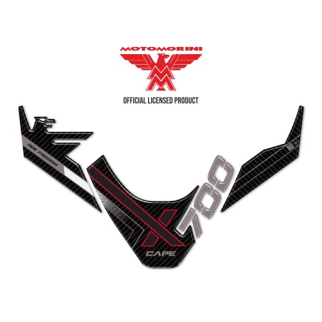 Adesivo 3D Protezione Frontale compatibile con Moto Morini X-Cape 700 2025