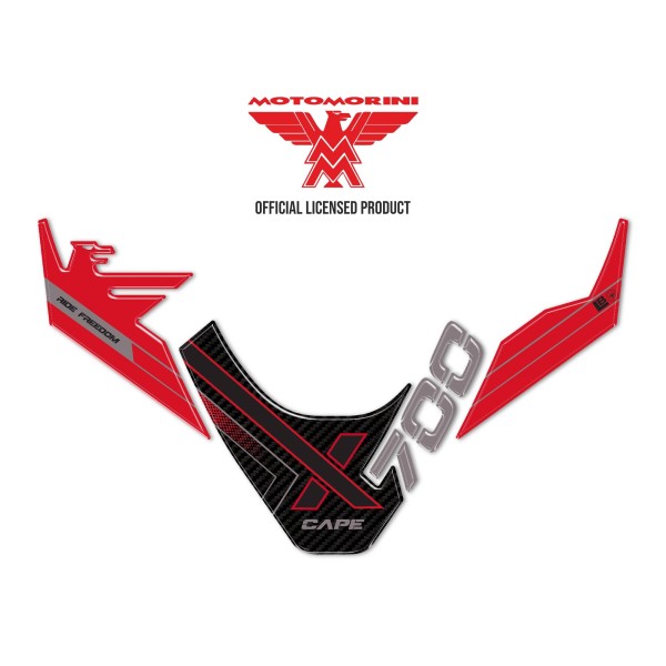 Adesivo 3D Protezione Frontale compatibile con Moto Morini X-Cape 700 2025