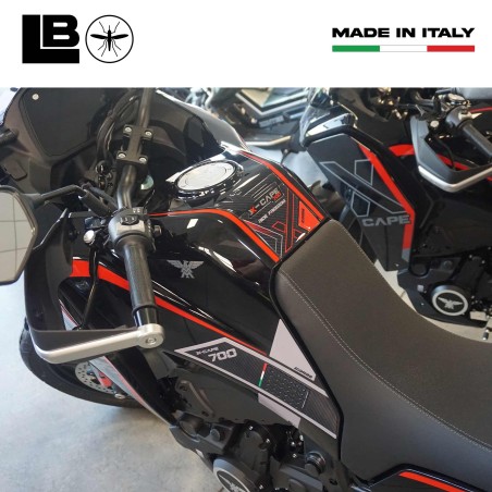 Protezioni Serbatoio Kit Adesivi 3D compatibili con Moto Morini X-Cape 700 2025