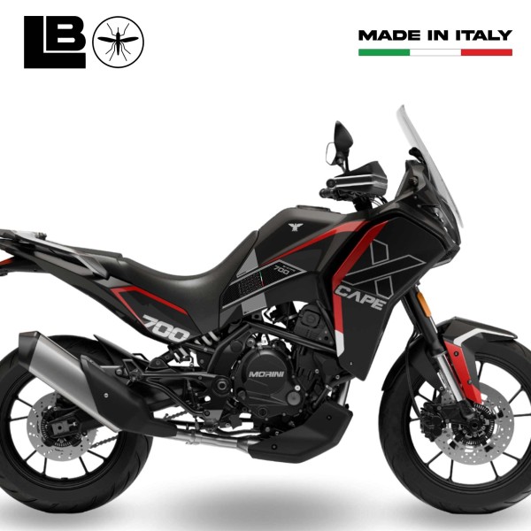 Protezioni Serbatoio Kit Adesivi 3D compatibili con Moto Morini X-Cape 700 2025