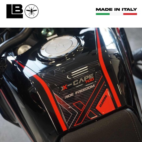 Protezioni Serbatoio Kit Adesivi 3D compatibili con Moto Morini X-Cape 700 2025