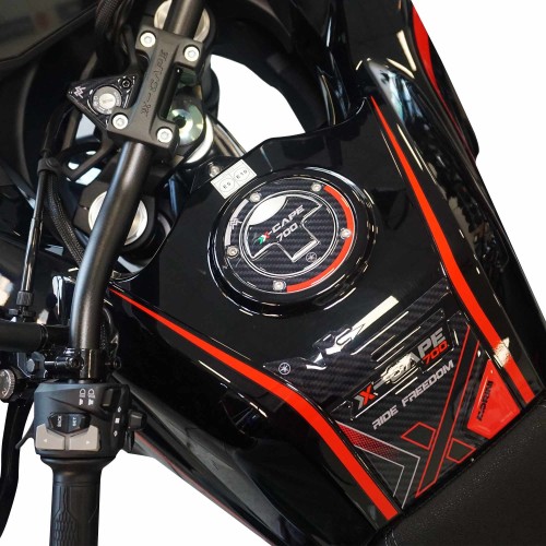Kit Adesivi tappo chiave serbatoio compatibili con Moto Morini X-Cape 700 2025