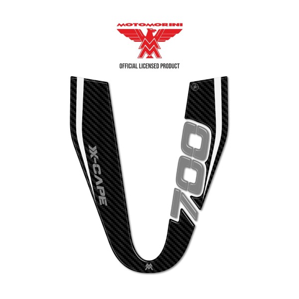 Adesivo 3D Protezione Parafango compatibile con Moto Morini X-Cape 700 2025