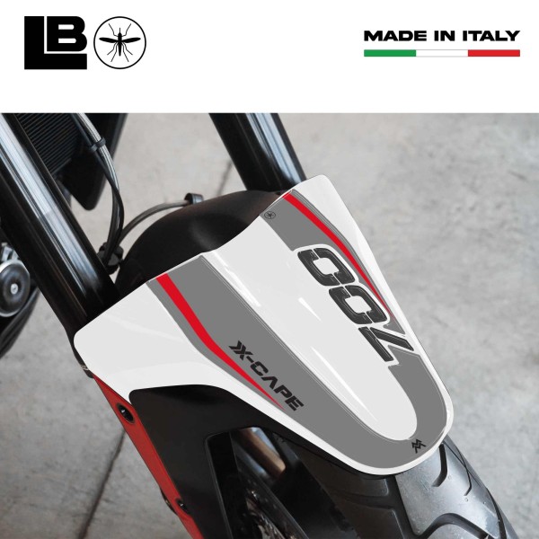 Pegatina de protección de guardabarros 3D compatible con Moto Morini X-Cape 700 2025