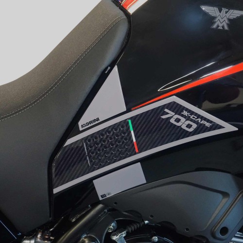 3D Tank Side Stickers compatible with Moto Morini X-Cape 700 2025