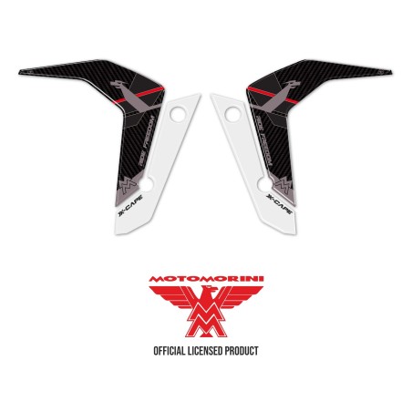 Adesivi 3D Parasteli Parafango compatibili con Moto Morini X-Cape 700 2025
