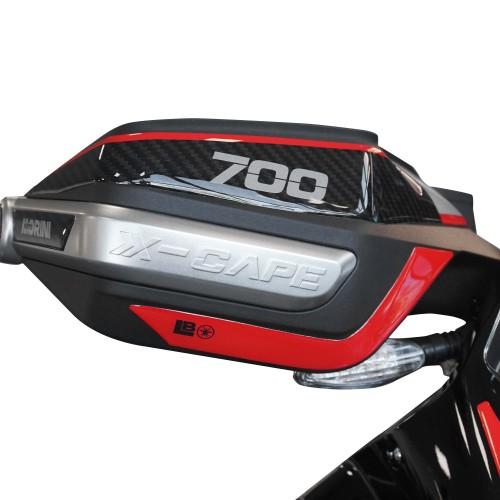 Adesivi 3D Protezioni Paramani compatibili con Moto Morini X-Cape 700 2025