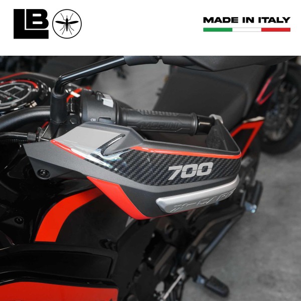 Adesivi 3D Protezioni Paramani compatibili con Moto Morini X-Cape 700 2025