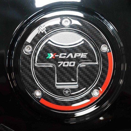 Tankdeckelschutzaufkleber kompatibel mit Moto Morini X-Cape 700 2025