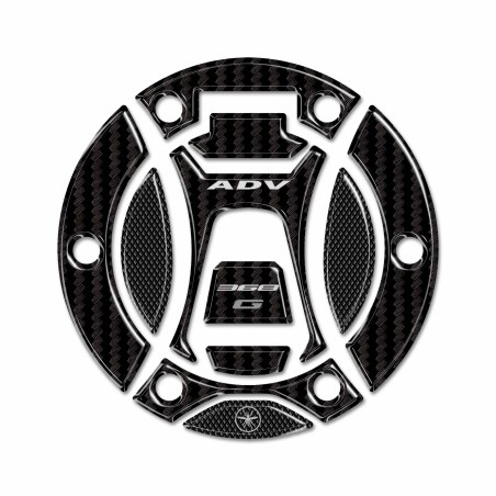 Protection 3D adhésive Bouchon de réservoir Scooter compatible avec Zontes 368 G 2025