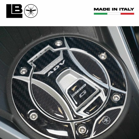 Adesivo 3D Protezione Tappo Serbatoio Scooter compatibile con Zontes 368 G 2025