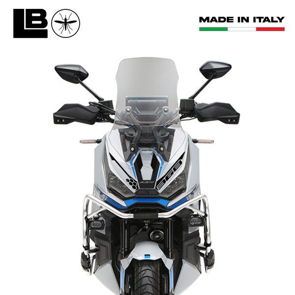 Autocollant de protection faciale 3D Scooter compatible avec Zontes 368 G 2025