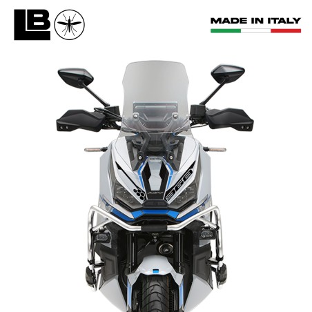 Autocollant de protection faciale 3D Scooter compatible avec Zontes 368 G 2025