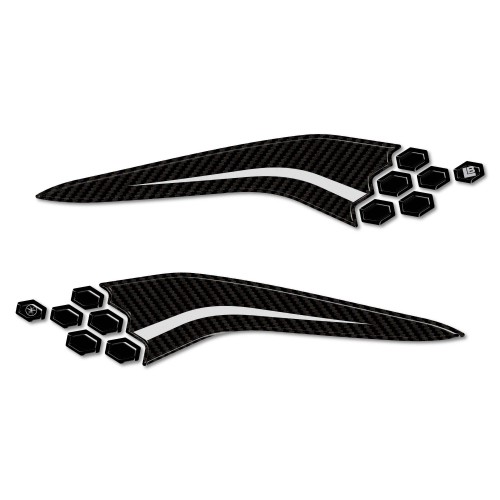 3D Stickers Side Protectors compatible avec Zontes 368 G 2025 2