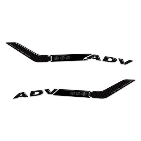 3D Aufkleber Scooter Handle Protectors kompatibel mit Zontes 368 G 2025