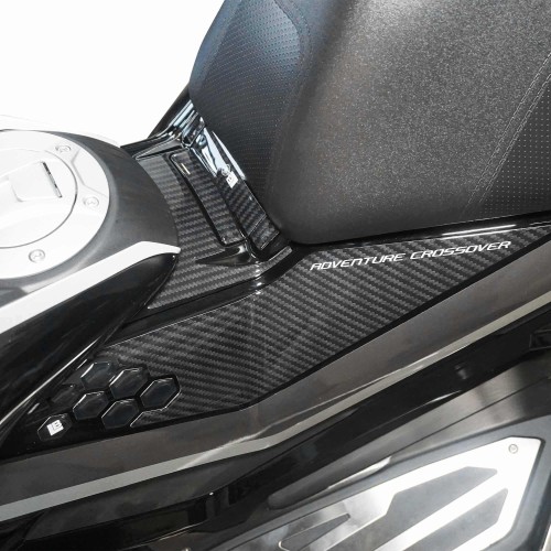 Adesivi 3D Protezioni Centrali Pedana Scooter compatibili con Zontes 368 G 2025