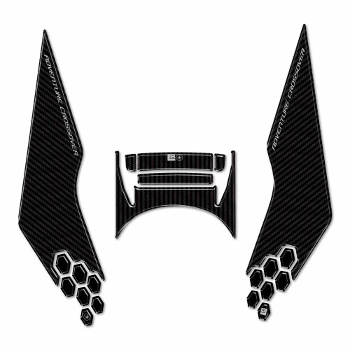 3D Aufkleber Scooter Center Protectors kompatibel mit Zontes 368 G 2025 2