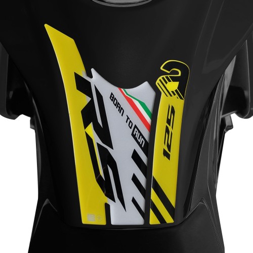 Paraserbatoio Adesivo 3D Protezione moto compatibile con Aprilia RS 125 2021-25