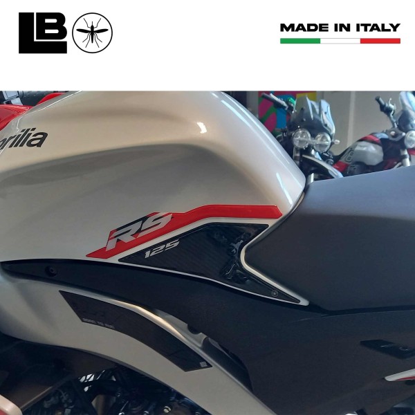 Adesivi 3D Protezioni Laterali Serbatoio compatibile con Aprilia RS 125 2021-25