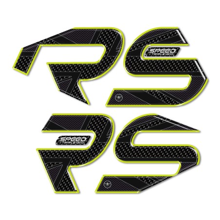 3D Tank Side Stickers compatible with Triumph Speed Triple 1200 RS 2025