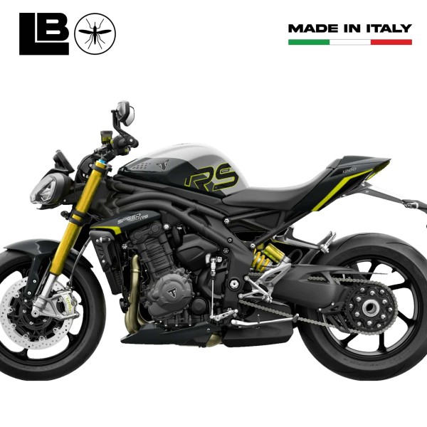 Adesivi 3D Laterali Serbatoio compatibili con Triumph Speed Triple 1200 RS 2025
