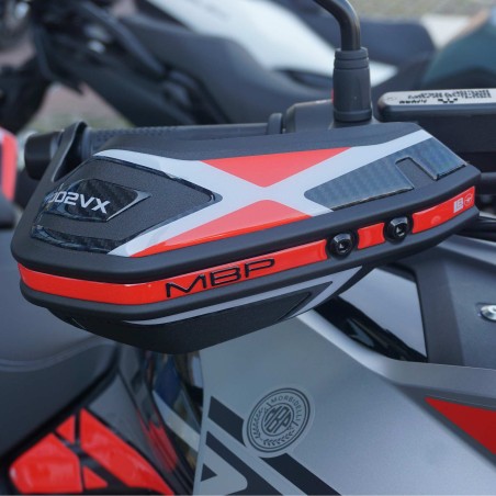 3D Handschutz Schutzaufkleber Motorrad kompatibel mit Morbidelli T1002VX 2025