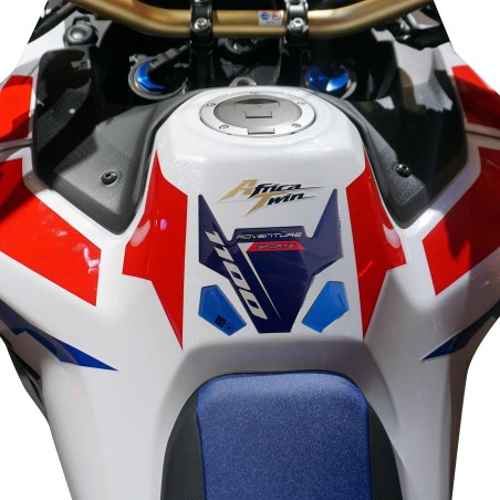 Protecteur de réservoir moto 3D en gel adhésif compatible avec Honda Africa Twin Adv 2025