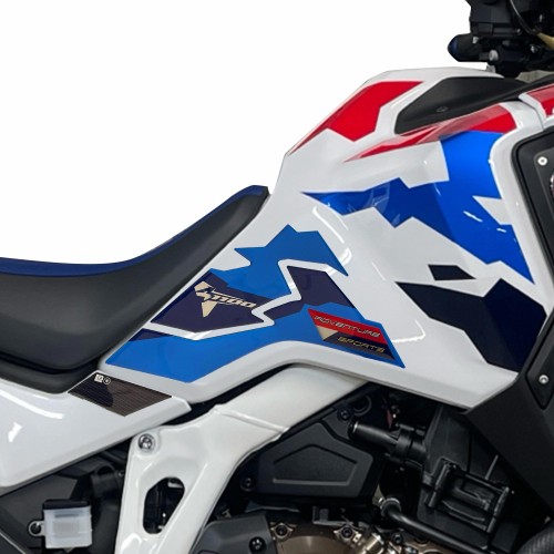 Adesivi Protezioni Laterali serbatoio compatibili con Honda Africa Twin ADV 2025