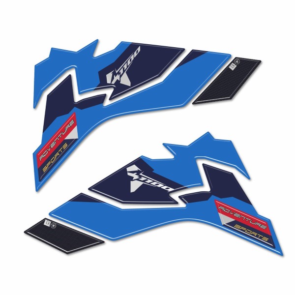 Tank Side Protector Stickers compatible with Honda Africa Twin ADV 2025