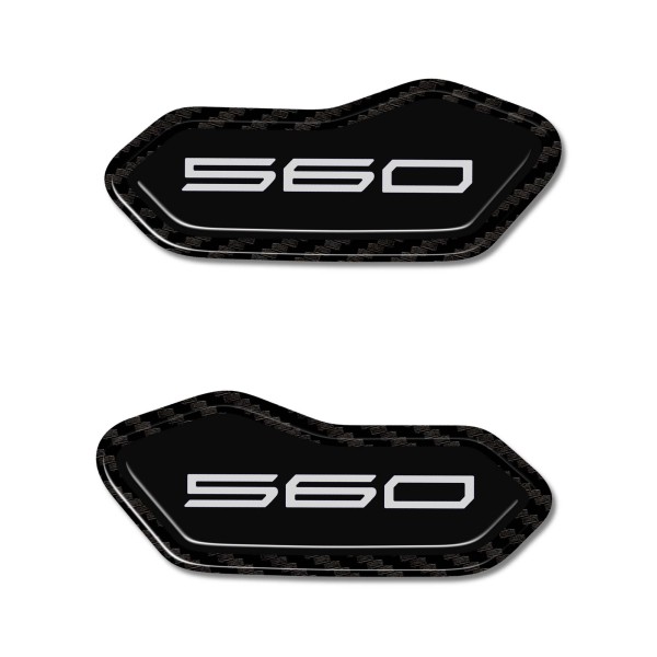 Adesivi Tappi Specchietti carene resinati 3D compatibili con Yamaha Tmax 2025