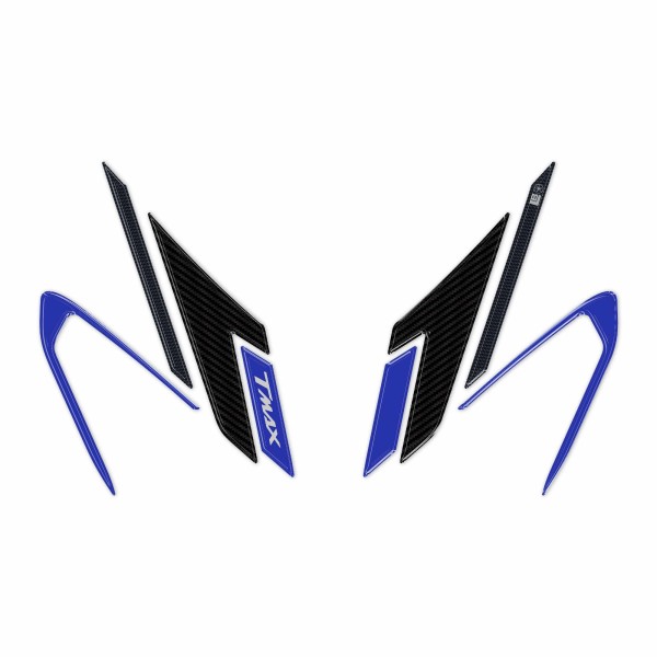 Front protection scooter 3D gel stickers compatible with Yamaha Tmax 2025