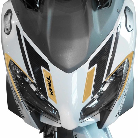 Frontschutzbügel 3D Gel Aufkleber kompatibel mit Yamaha Tmax 2025