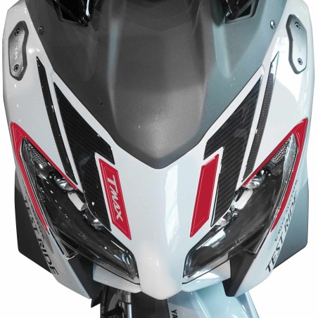 Protection avant scooter 3D gel stickers compatible avec Yamaha Tmax 2025