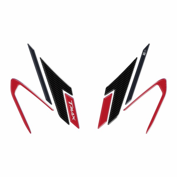 Protección delantera scooter 3D pegatinas de gel compatible con Yamaha Tmax 2025