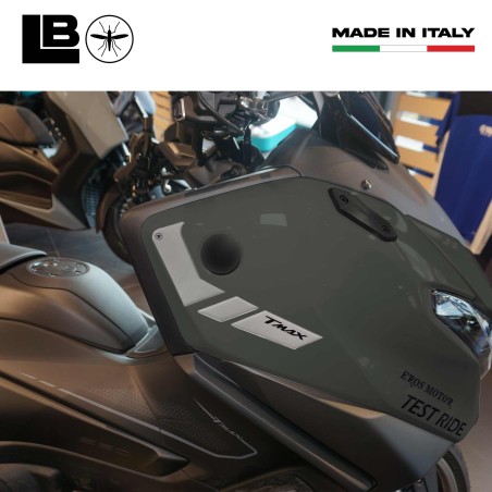 Protezioni Paraspigoli adesivi resinati gel 3D compatibili con Yamaha Tmax 2025