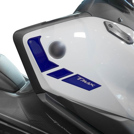 Protections d'angle adhésives en résine gel 3D compatibles avec Yamaha Tmax 2025