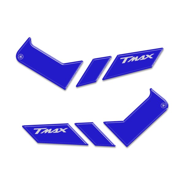 3D gel resin adhesive corner protectors compatible with Yamaha Tmax 2025