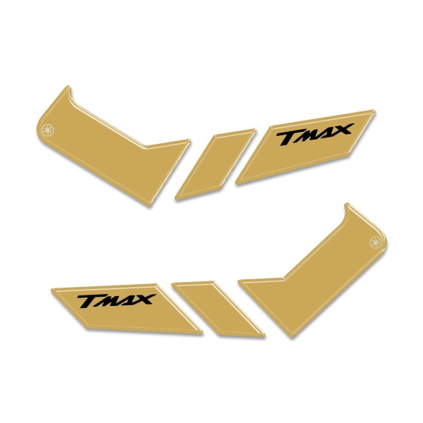 Cantoneras adhesivas de resina de gel 3D compatibles con Yamaha Tmax 2025