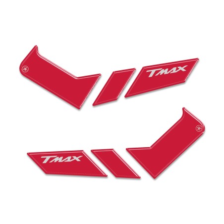 3D gel resin adhesive corner protectors compatible with Yamaha Tmax 2025