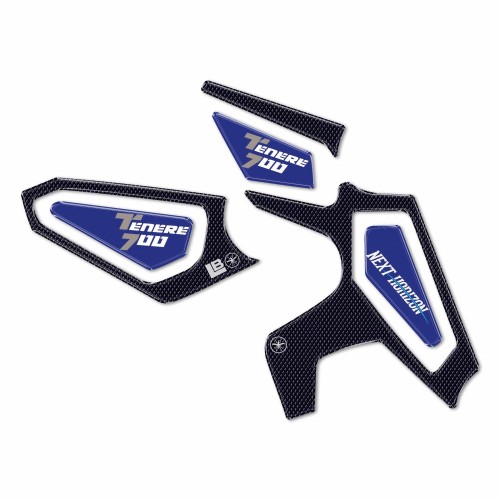 3D gel stickers heel protectors compatible with Yamaha Tenere 700 2025 2
