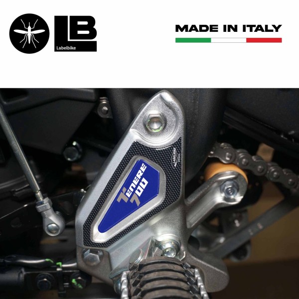 Adesivi gel 3D protezioni battitacco compatibili con Yamaha Tenere 700 2025